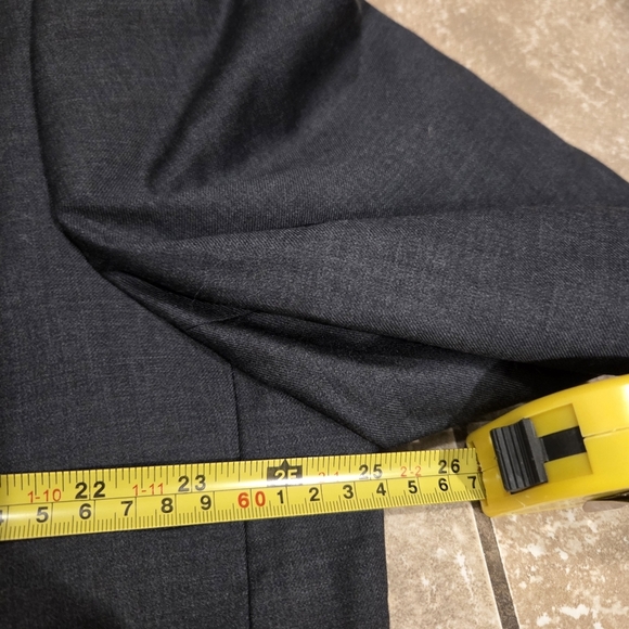 Ralph Lauren Men's Charcoal Black Wool Plaid Blazer Jacket Sport Suit. 48L - Picture 9 of 12